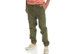 Cargohose QUIKSILVER Gr. 36 (L), N-Gr, grün (four leaf cl) Herren Hosen Cargohosen von Quiksilver