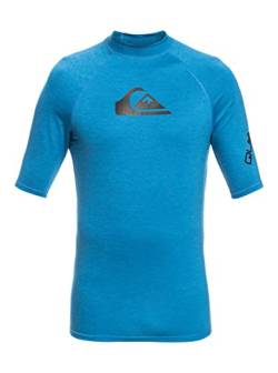 Quiksilver All Time - Short Sleeve UPF 50 Rash Vest for Boys 8-16 - Jungen 8-16. von Quiksilver