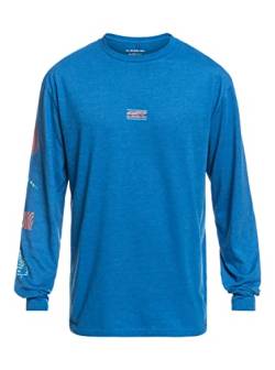 Quiksilver Fragment of Nature - Long Sleeve T-Shirt for Men - Longsleeve - Männer - M - Blau. von Quiksilver