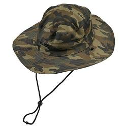 Quiksilver Herren Bushmaster Sun Protection Floppy Visor Bucket Hat Sonnenhut, Camo3, S-M EU von Quiksilver