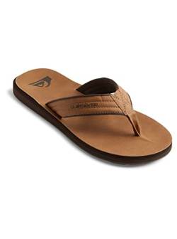 Quiksilver Herren Carver Nubuck Flip-Flop, TAN-Pattern_1, 41 EU von Quiksilver