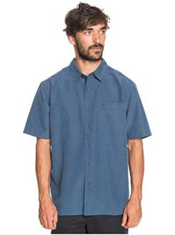 Quiksilver Herren Centinela 4 Gewebt Hemd mit Button-Down-Kragen, Midnight Navy Centinella, Mittel von Quiksilver