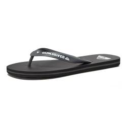 Quiksilver Herren Molokai 3-Punkt-Flip-Flop Sandale, schwarz 1, 46 EU von Quiksilver