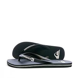 Quiksilver Herren Molokai Sandale, Schwarz (Black/Black/White Xkkw), 40 EU von Quiksilver