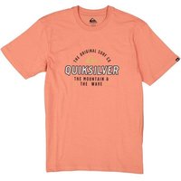 Quiksilver Herren T-Shirt orange Baumwolle von Quiksilver