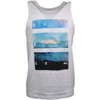 Quiksilver Sporttop Tank Shirt Muscle Weiß von Quiksilver