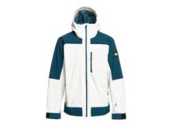 Snowboardjacke QUIKSILVER "Ultralight 20K" Gr. M, weiß (nimbus cloud) Herren Jacken Snowboardjacken von Quiksilver