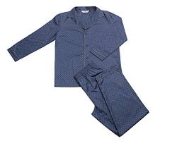 Revise RE-910 Schlafanzug für Herren - Herrenpyjamas - Pyjama – 100% Baumwolle – Dunkelblau C10 – Gr. 4XL von R Revise