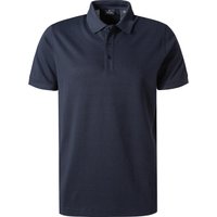 RAGMAN Herren Polo-Shirt blau Baumwoll-Piqué von RAGMAN