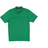 RAGMAN Herren Polo-Shirt grün Baumwoll-Jersey von RAGMAN