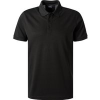 RAGMAN Herren Polo-Shirt schwarz Baumwoll-Piqué von RAGMAN