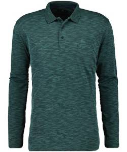 RAGMAN Herren Poloshirt Langarm Softknit XL, Moosgrün-318 von RAGMAN