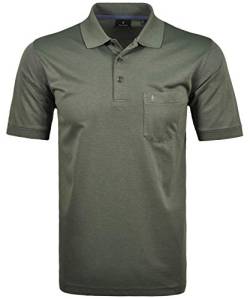 RAGMAN Herren RAGMAN Kurzarm Softknit Poloshirt 48, Tuerkis/gruen-341 von RAGMAN