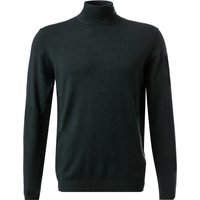 RAGMAN Herren Rollkragenpullover grün unifarben von RAGMAN