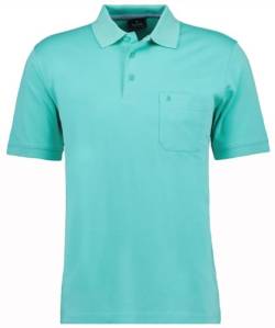 RAGMAN Herren Softknit-Polo mit Brusttasche, Kurzarm 3XL, Jade-338 von RAGMAN