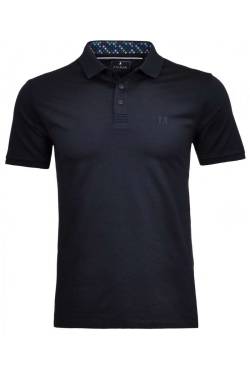 RAGMAN Regular Fit Poloshirt Kurzarm dunkelblau von RAGMAN