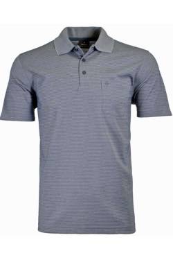 RAGMAN Regular Fit Poloshirt Kurzarm grün von RAGMAN