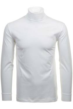 RAGMAN Regular Fit Rollkragenshirt weiss, Einfarbig von RAGMAN