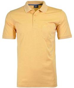 Ragman Herren Kurzarm Softknit Poloshirt , Gelb , 3XL von RAGMAN