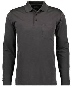 Ragman Herren-Poloshirt, Anthrazit, 3XL von RAGMAN