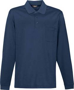 Ragman Herren-Poloshirt, Azur, S von RAGMAN