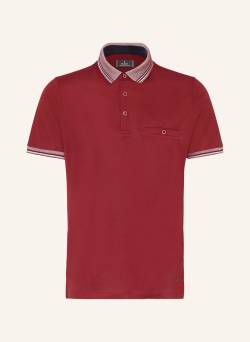 Ragman Jersey-Poloshirt rot von RAGMAN