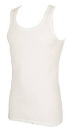 RAGNO Herrenunterhemd breite Schulter Wolle/Baumwolle Artikel 065452, 002 Bianco Lana, M von RAGNO