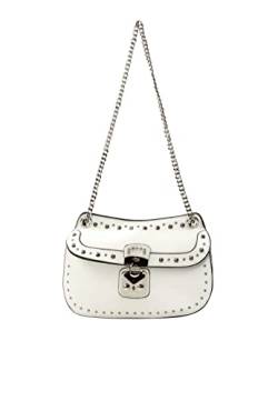 RAIDO Women's Tasche mit Nieten, Weiss von RAIDO