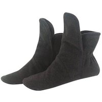 RAIKOU Hausstiefel Haussocken super flauschige Hüttenschuhe Hausschuh aus Micro Fleece mit ABS und Rutschfester Sohle von RAIKOU