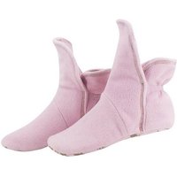 RAIKOU Hausstiefel Haussocken super flauschige Hüttenschuhe Hausschuh aus Micro Fleece mit ABS und Rutschfester Sohle von RAIKOU