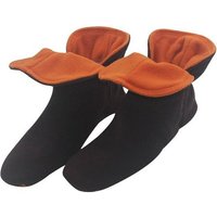 RAIKOU Hausstiefel Hüttenschuhe Stoppersocken für Damen Herren und Kinder  Hausschuh (aus Miro Fleece Super Flauschige) mit ABS und Rutschfester Sohle von RAIKOU