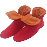 RAIKOU Hausstiefel Hüttenschuhe Stoppersocken für Damen Herren und Kinder  Hausschuh (aus Miro Fleece Super Flauschige) mit ABS und Rutschfester Sohle von RAIKOU