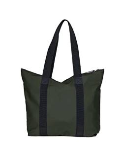 RAINS Damen Tote Bag Rush Tasche, 03 Grün (Grün) von RAINS