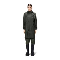 RAINS Unisex Fishtail Parka, 03 Grün, L von RAINS