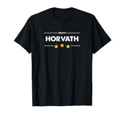 Familienname Nachname oder Vorname | TEAM HORVATH T-Shirt von !RALUPOP