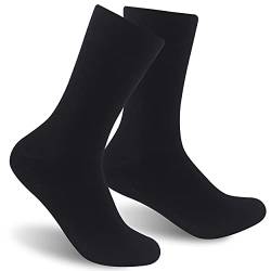 RANDY SUN Unisex Wasserdichte Socken 2.0 – Ultra Dünn, Leicht, Atmungsaktiv für Sport Outdoor Aktivitäten, Ultradünnes Schwarz, Medium von RANDY SUN