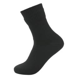 RANDY SUN Wasserdichte, atmungsaktive Socken, SGS-zertifiziert, Unisex, für Skifahren, Trekking, Wandern, Waten, Trail, 1 Paar, 1 Paar, Schwarz, L von RANDY SUN