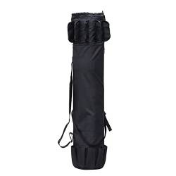 RANRAO Angelruten-Etui, Oxford-Angelgerät-Tasche, tragbarer Seestangen-Rucksack mit großem Fassungsvermögen, Organizer für Angelausrüstung von RANRAO