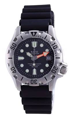 RATIO FreeDiver Professional 500M Sapphire Automatic 32BJ202A-BLK Men's Watch von RATIO