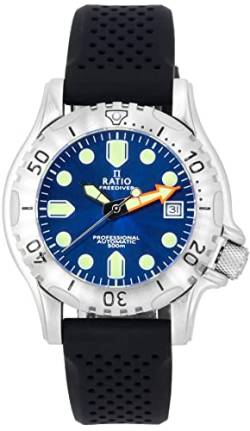 RATIO FreeDiver Professional Blue Sunray Dial Automatic RTF019 von RATIO