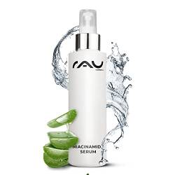 RAU Cosmetics 10% Niacinamide Booster + Zink PCA Serum 100 ml - Anti Pigmentflecken & Anti Pickel & Poren verkleinern - Gesichtsserum für unreine Haut, Akne & Mischhaut - Niacinamide 10% + Zinc 1% von RAU Cosmetics