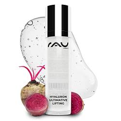 RAU Cosmetics Hyaluron Serum Ultimative Lifting mit Hyaluronsäure 50 ml - Anti Aging Creme für Frauen und Männer bei Falten im Gesicht für trockene Haut - Natürliche Gesichtspflege von RAU Cosmetics