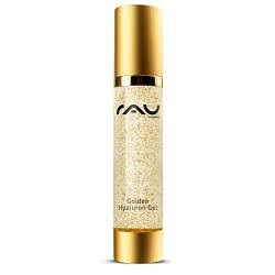 RAU Golden Hyaluron Gel 50 ml - Anti Aging Gel mit 23kt Gold Falten Weg Soforteffekt, Feuchtigkeit von RAU Cosmetics