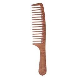 Kamm Birne Holz Frisierkamm Kopfhaut Massagespitze Schwanz Breitzahnkamm Haarstyling Anti Verheddern Statische Haarbürste Kämme aus Holz (Color : 8) von RAZZUM