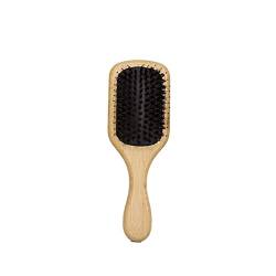 Kamm Haarpflege Holzgriff Haarbürste Haar Kopfhautmassage Haarbürste Kamm Haarpflege Werkzeuge for Friseur Friseurwerkzeuge Haarbürste Kämme aus Holz (Color : Brass) von RAZZUM