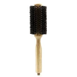 Kamm Holzgriff Haar Rundbürste Professionelle Haarbürste for Haarschneiden mit abnehmbarem Schwanz Rundkamm for Haarschneiden Kämme aus Holz von RAZZUM