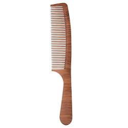 Kamm Natürliche Birne Holz Breitzahn Haarkamm Kopfhaut Massage Holzkamm Entwirren Antistatische Haarbürste for Haarpflegewerkzeuge Kämme aus Holz (Color : 2) von RAZZUM