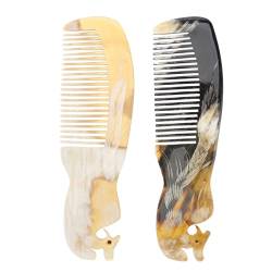 Stylingkamm 4 Stk. Sa No- Olo Head Modeling Scalp Handmade Gift Massage And Wide Massager Hair Fo Ox Tu For Pocket Natural Simple Assorted Women I Tooth Vintage Kids Shop Scalp Comb Kämme aus Holz (C von RAZZUM