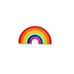 Regenbogen-Emaille-Anstecknadel, Anstecknadel, Obst- und Lebensmittelmischung, Anstecknadel, Rucksack, niedliches Anstecker-Geschenk for Freunde (Color : Rainbow) von RC-BKKXXEAV