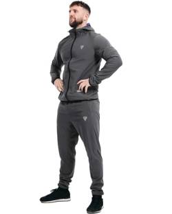 RDX Schwitzanzug Zum Abnehmen, Saunaanzug REACH Konform, Kapuzen Anzug Sauna Suit Sweatanzug Sportanzug Trainingsanzug Thermo Sweatsuit Boxen MMA Gym Fitness Laufen Herren Damen von RDX